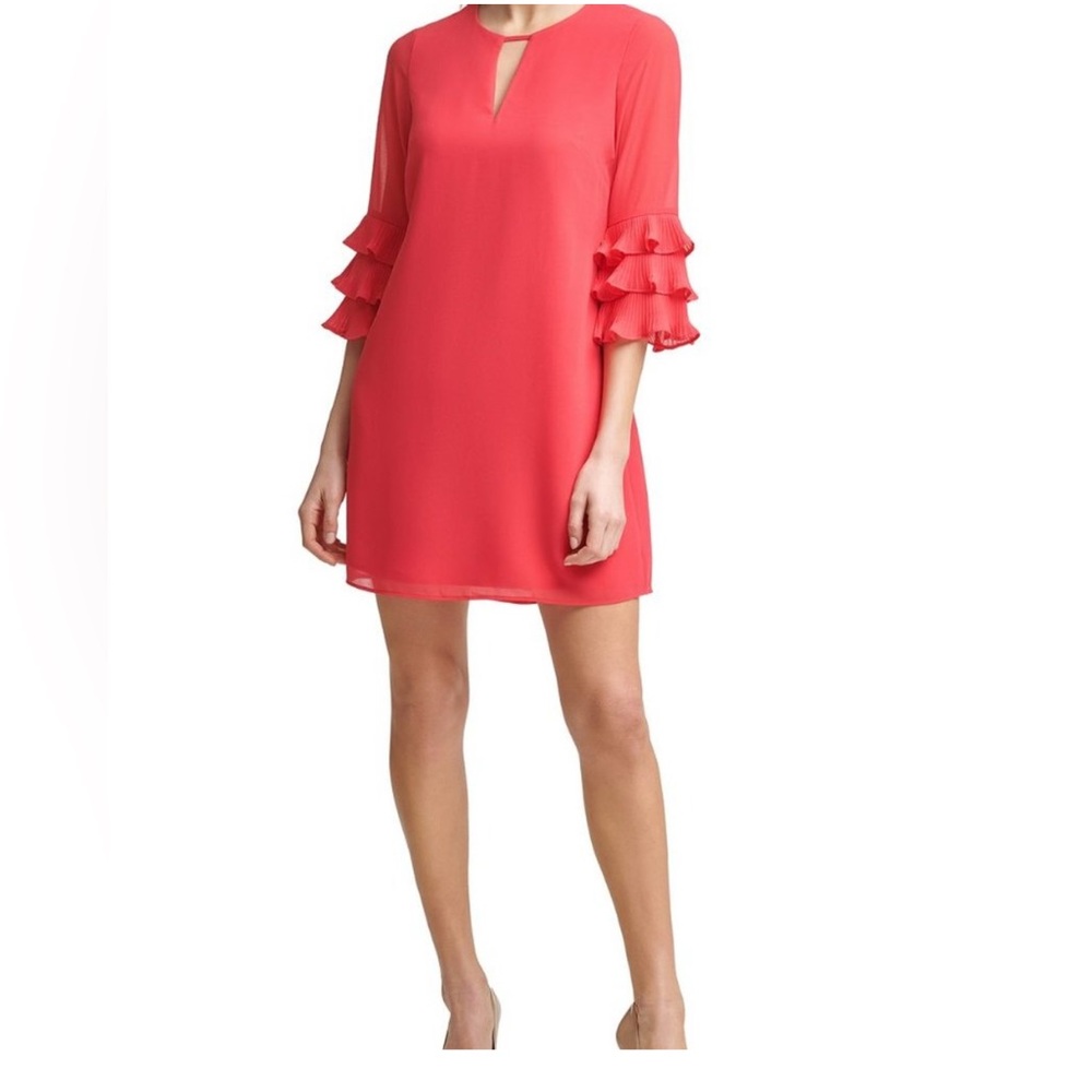 Vince Camuto Chiffon Shift Dress